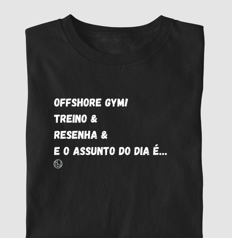 Camiseta offshore gym