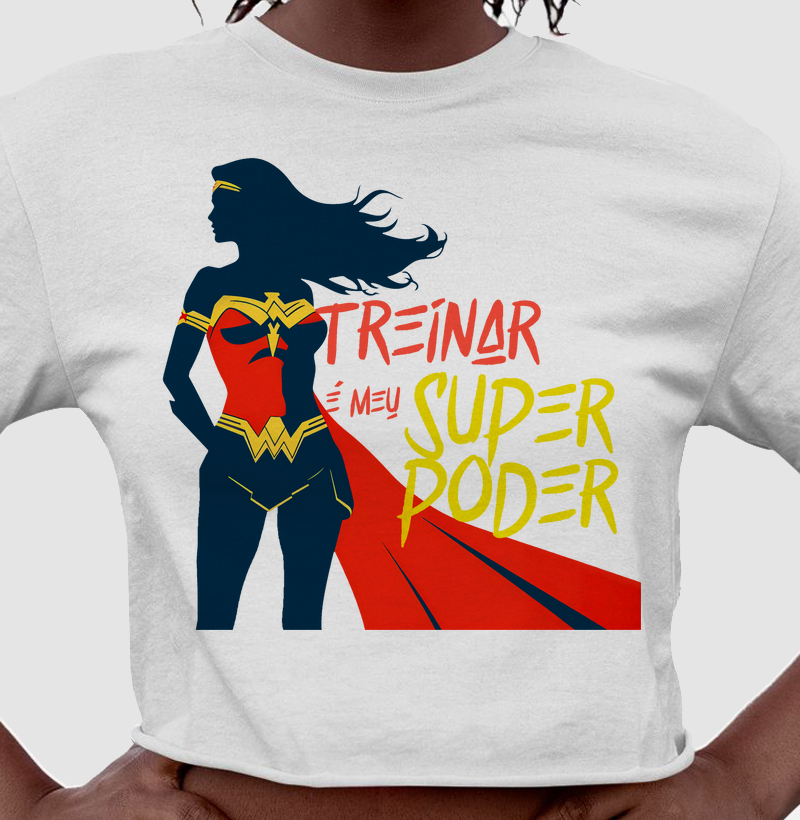 Treinar é meu super poder