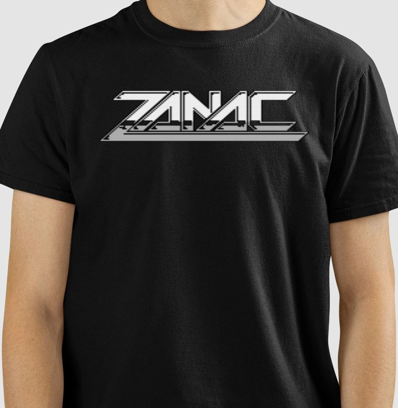 Camiseta MSX Zanac | The RetroTech Store