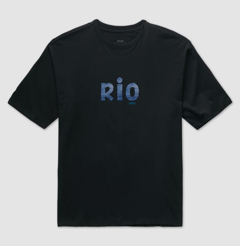RIO EM JEANS - Oversized