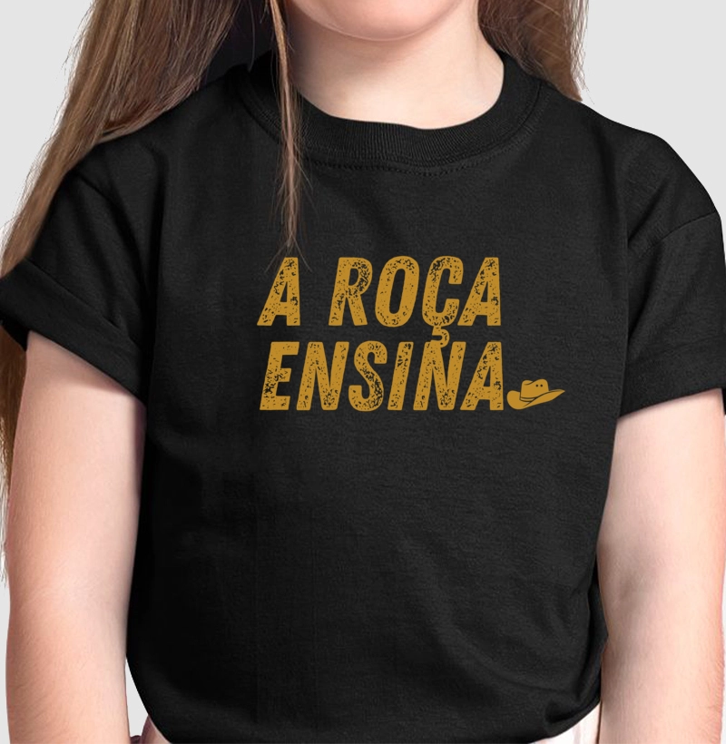 A roça ensina...