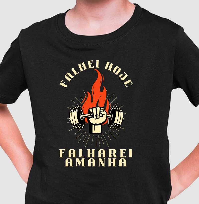 Falhei hoje, falharei amanhã