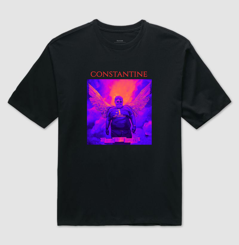 Camiseta Oversized Caos Celestial - Fat Boy Slim Feat. Constantine