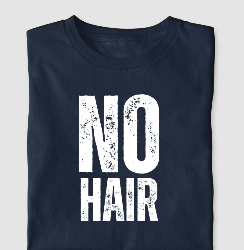 No hair