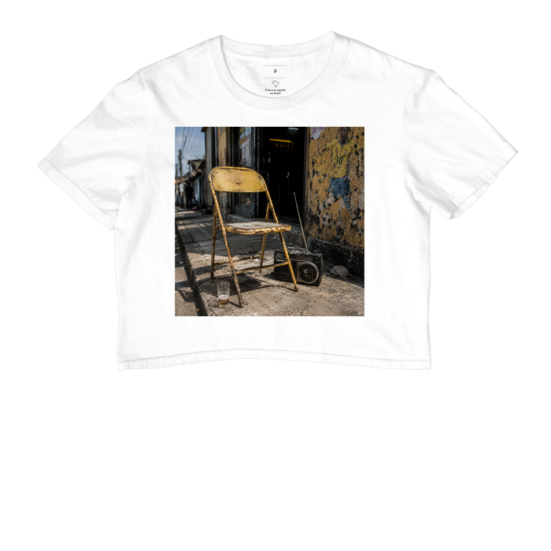 Cropped Cadeira de Ferro