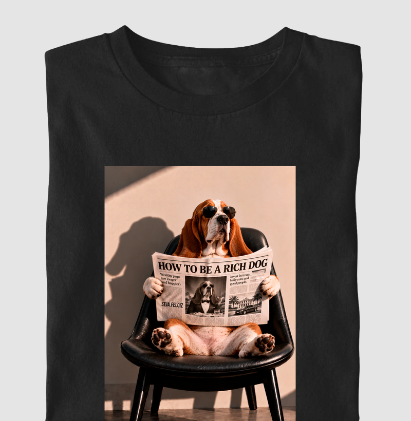 💸 How to Be a Rich Dog – Versão Basset Hound 🐾👑