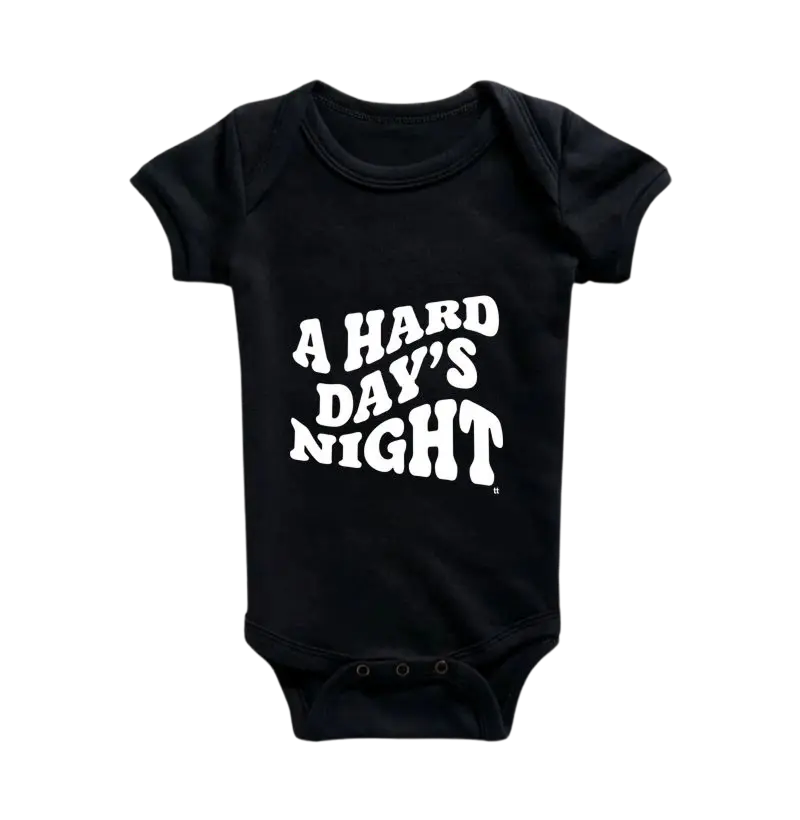 Body infantil A Hard Day’s Night | Últimas palavras
