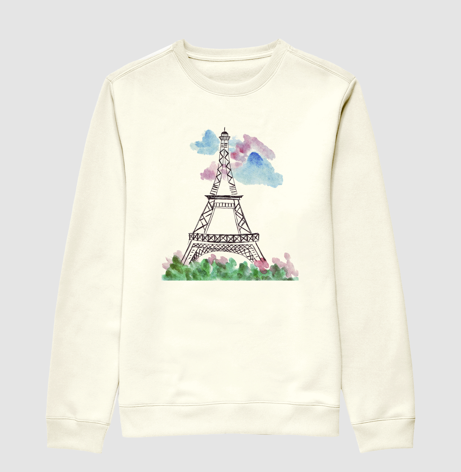 Camiseta Viagem - Torre Eiffel Desenho