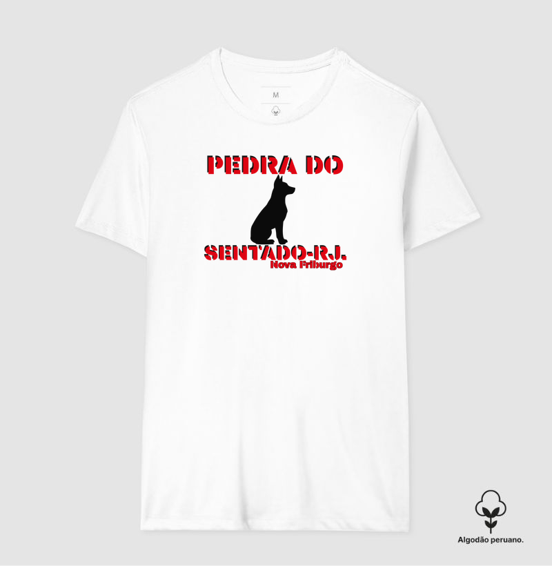 Camiseta Pedra do Cão Sentado.