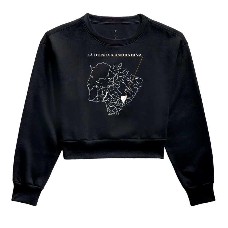 Nova Andradina | Origem MS - Cropped Moletom