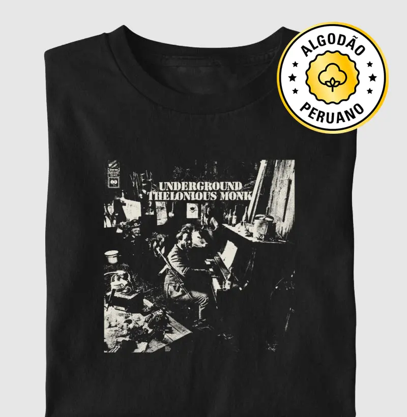 Underground - Monk - Camiseta Algodão Peruano