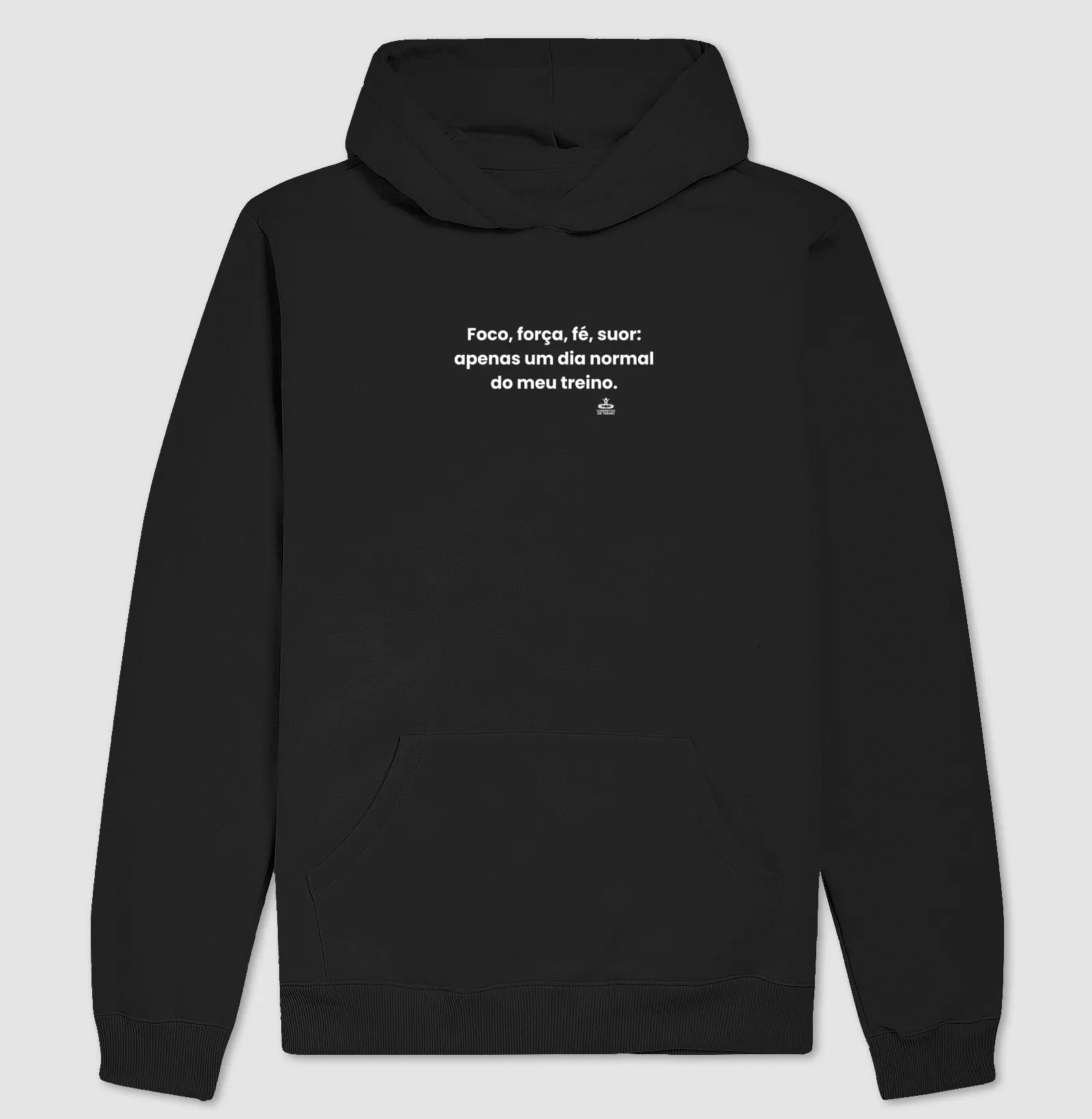 Foco, força, fé, suor: apenas um dia normal do meu treino.