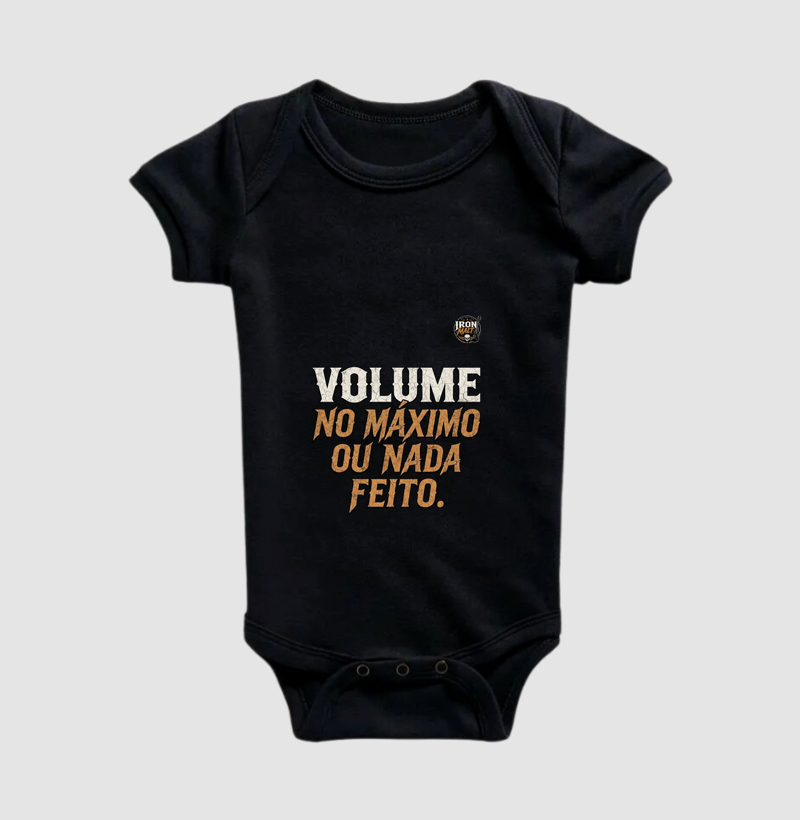 Volume no máximo ou nada feito