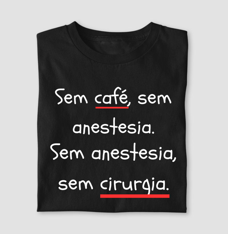 Cafe e anestesia