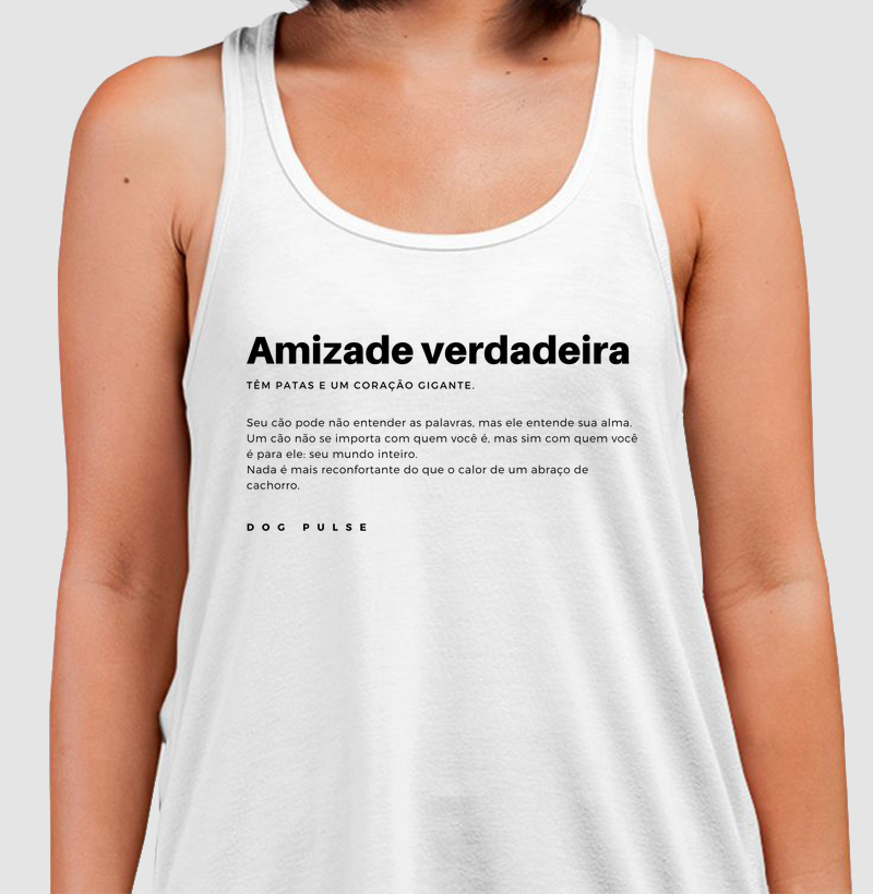 Camiseta Regada Dog Pulse Pawsitivity Collection – True Friendship