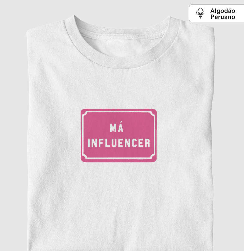 Má Influencer Plaquinha