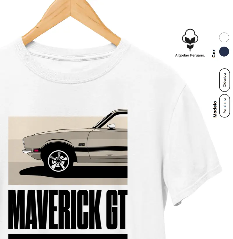 Maverick GT - Algodão Peruano
