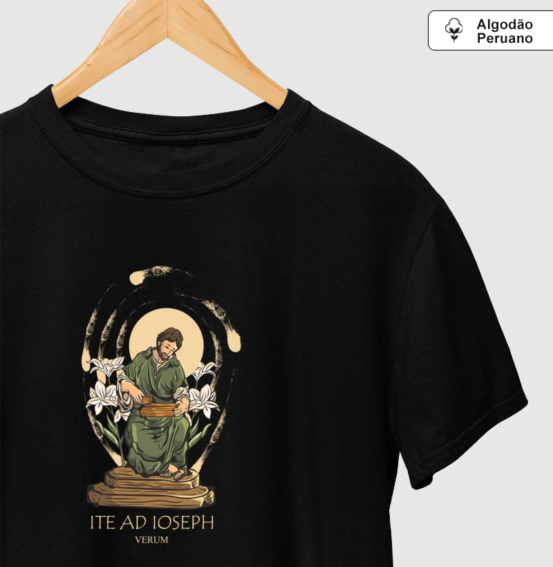 Camiseta São José – Ite ad Ioseph | Camiseta Católica Algodão Peruano