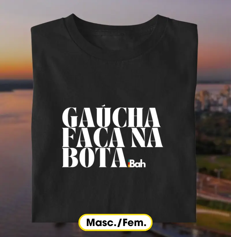 Gaúcha faca na bota