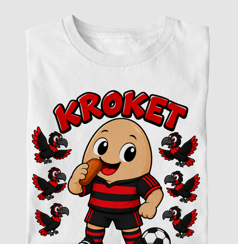 Egg Kroket : Nação - Camiseta Infantil