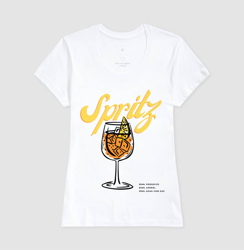 Camiseta feminina Spritz