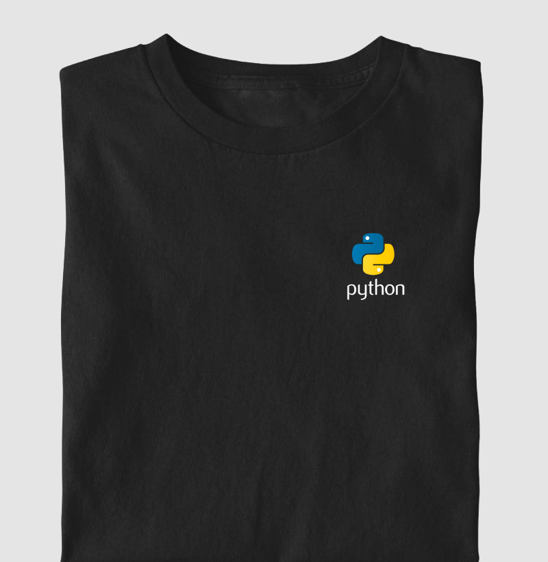 Camiseta "Python" - logos - T.I