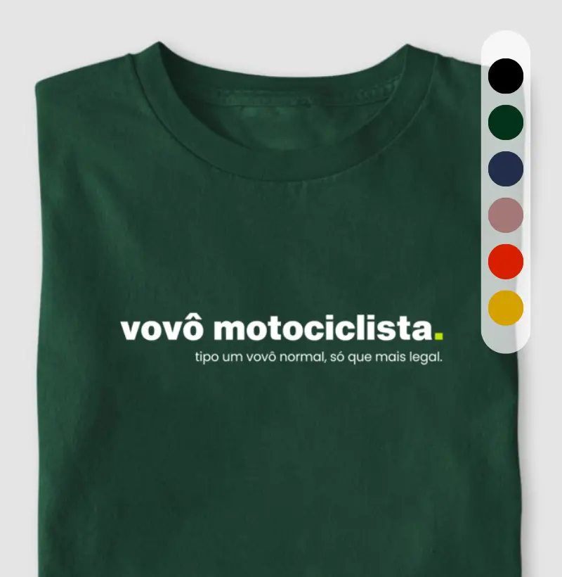 Tipo um vovô normal, só que mais legal