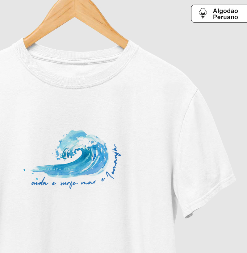 Onda e surfe. Mar e Iemanjá.