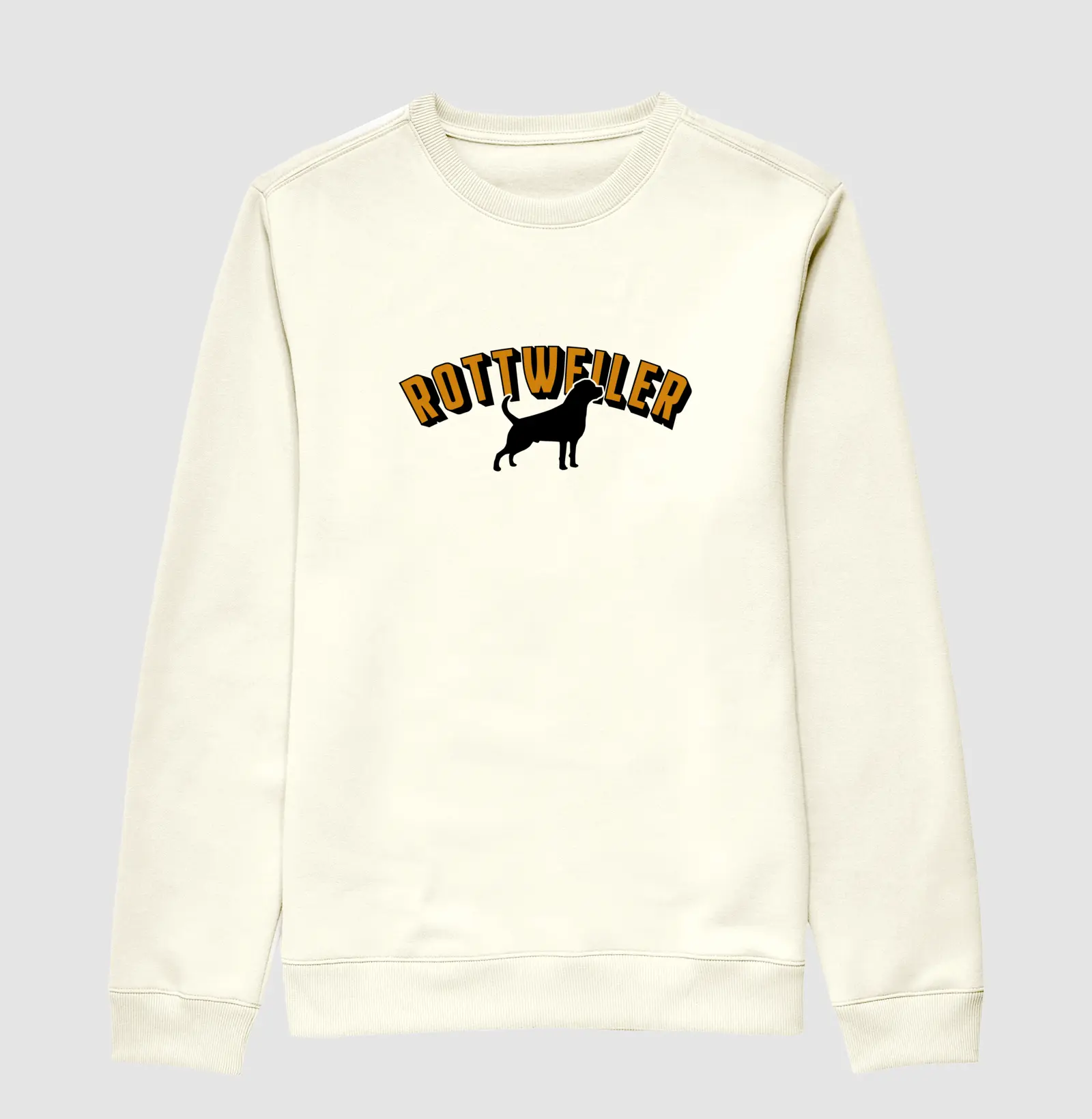 Suéter Moletom Rottweiler LifeSyle Laranja