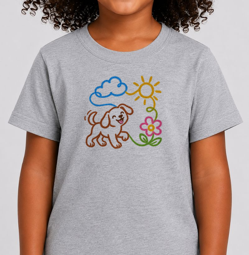 Meu Mundo De Patinhas - Camiseta Infantil