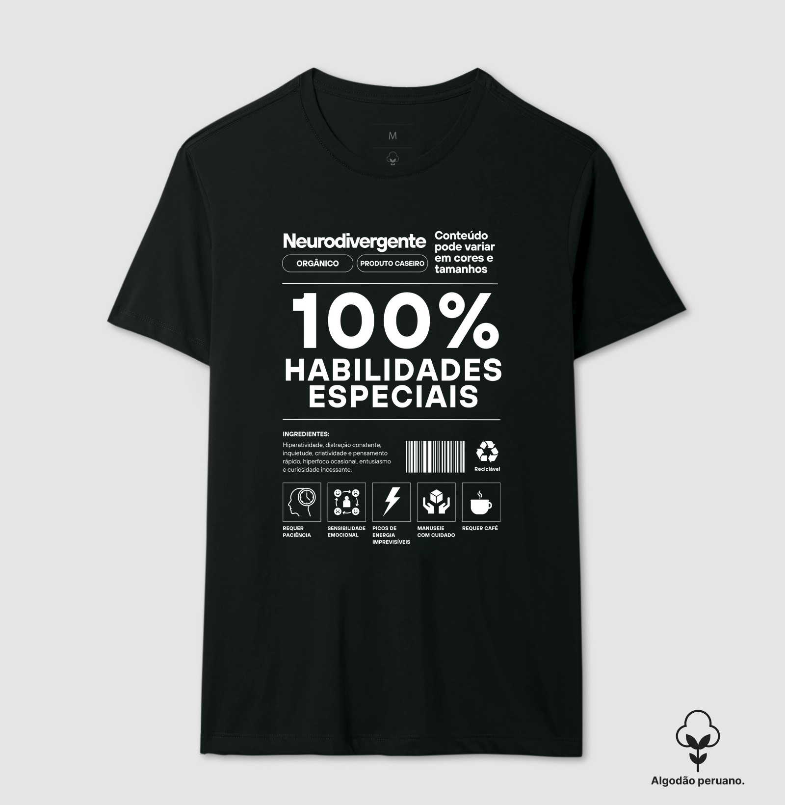 100% Habilidades Especiais (Rótulo)