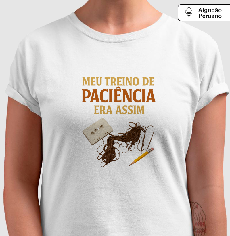 Meu treino de paciência era assim