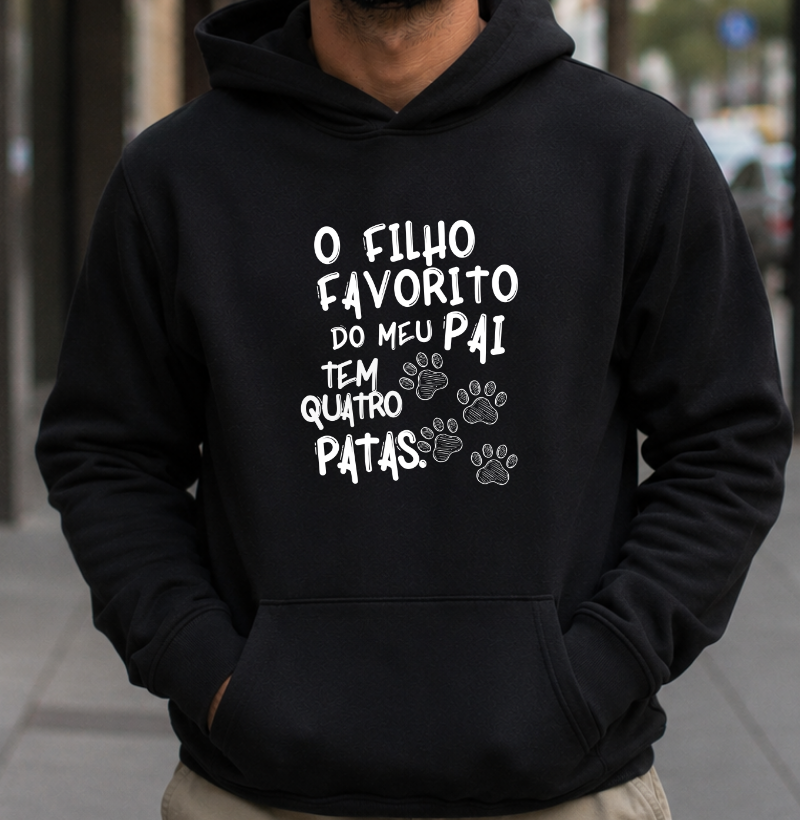 O filho favorito do meu pai tem 4 patas