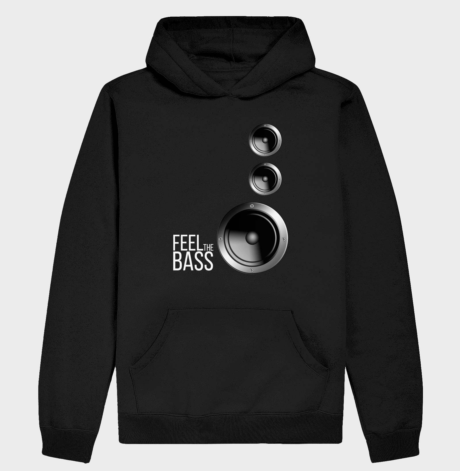 Feel the Bass - Hoodie Moletom