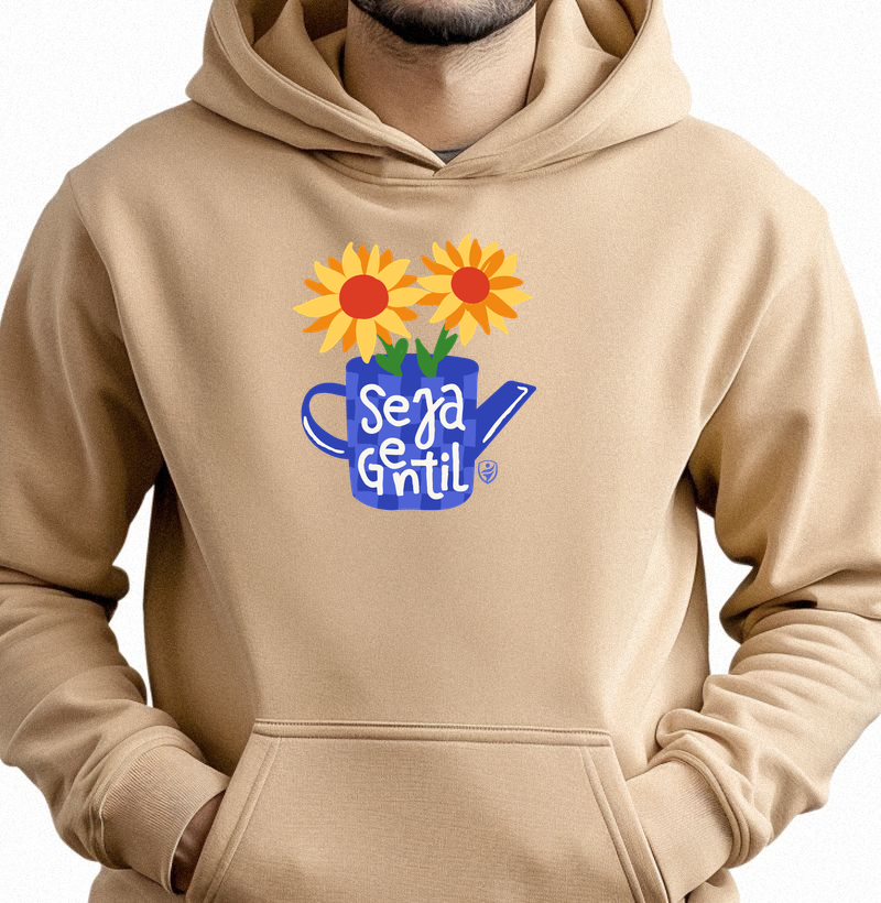 Seja Gentil - Hoodie Moletom