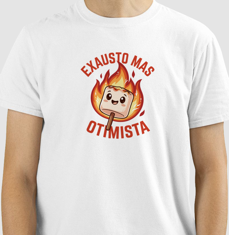 Exausto mas Otimista