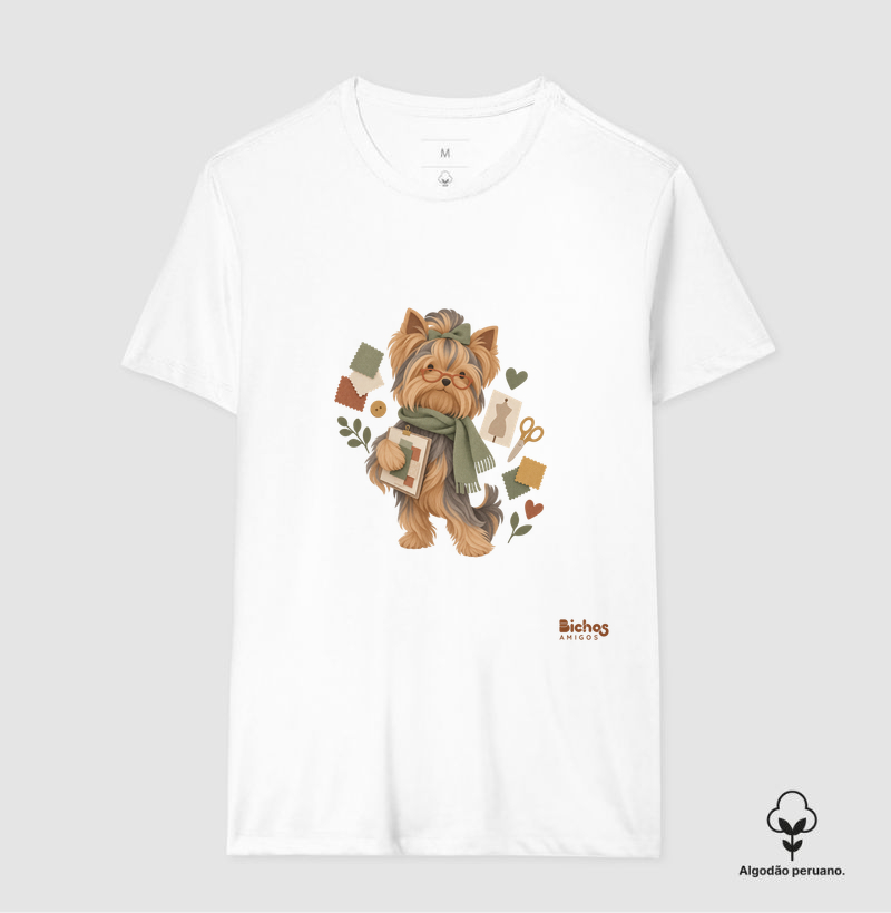 Yorkshire da Moda - Camiseta Algodão Peruano