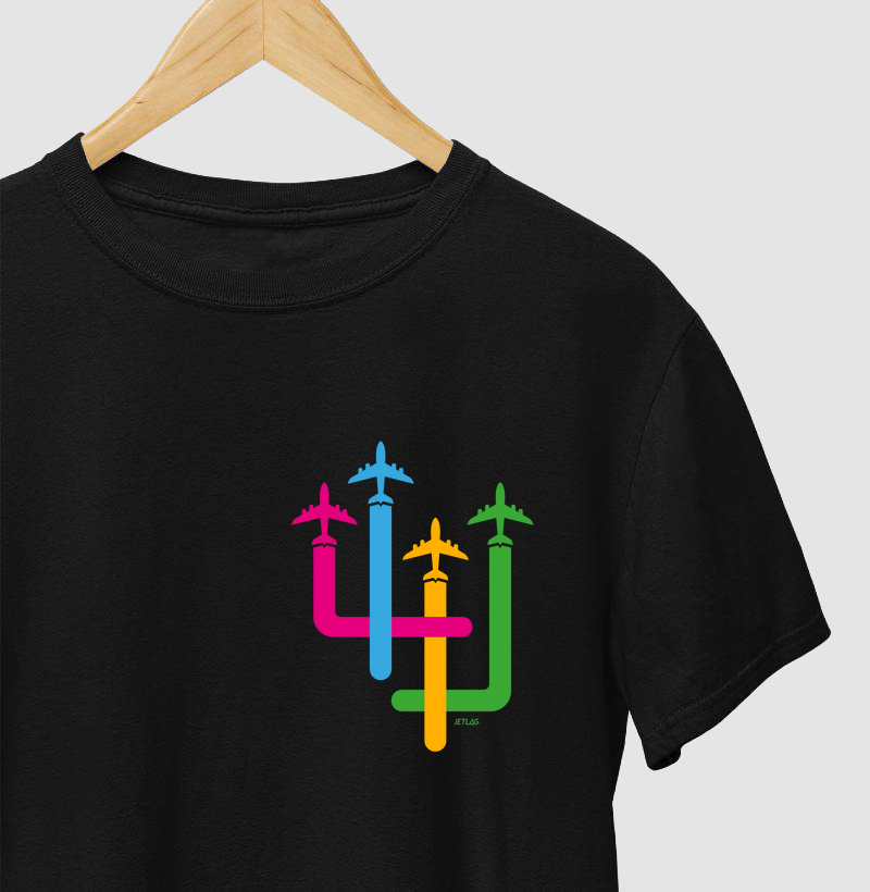 Aviões coloridos