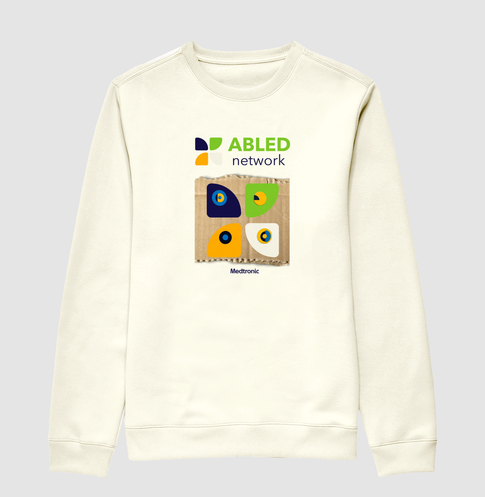 Abled Branca - Suéter Moletom