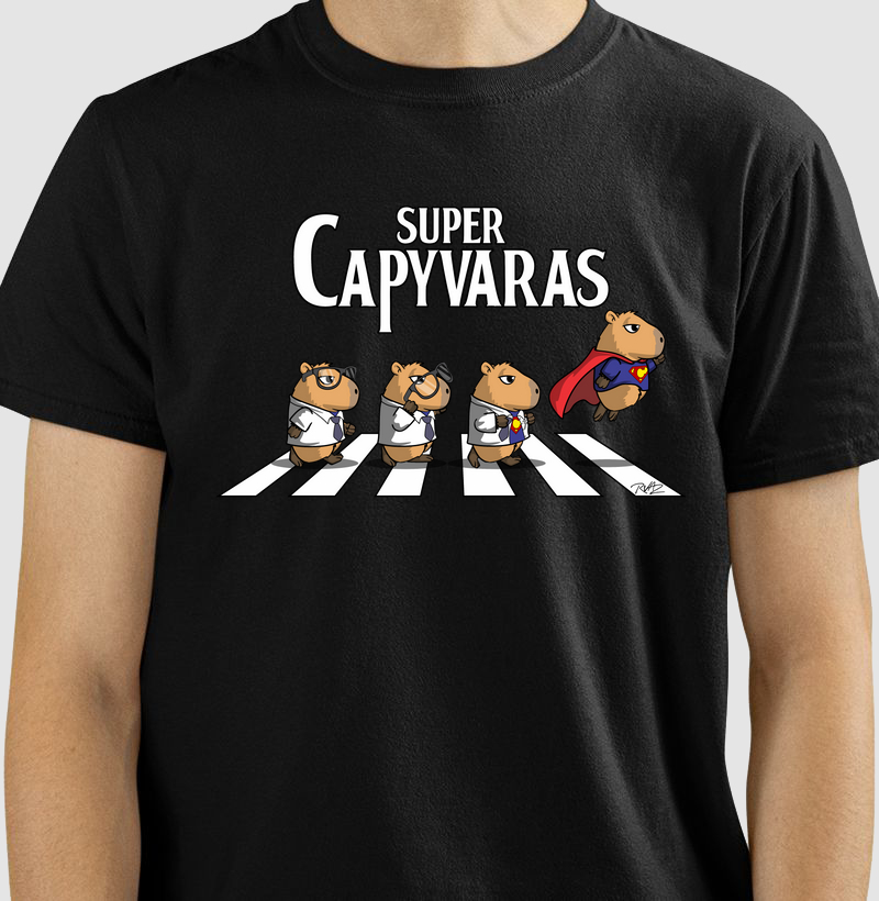 Camiseta Super Capyvaras