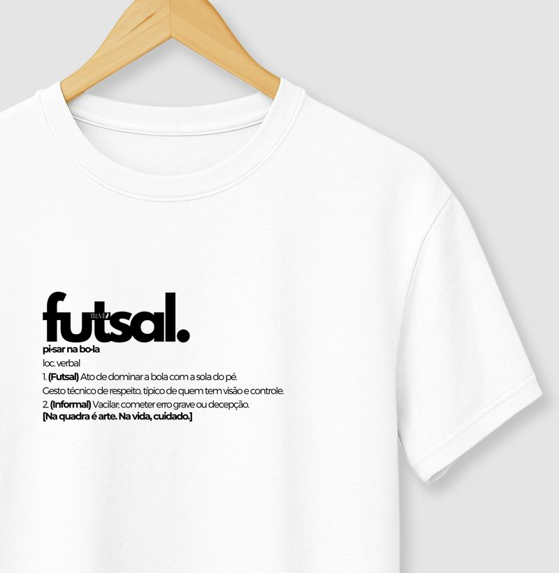 Futsal. Pisar na bola