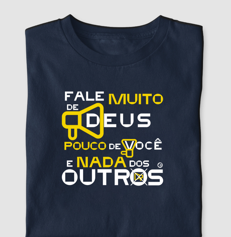 Fale muito de Deus...