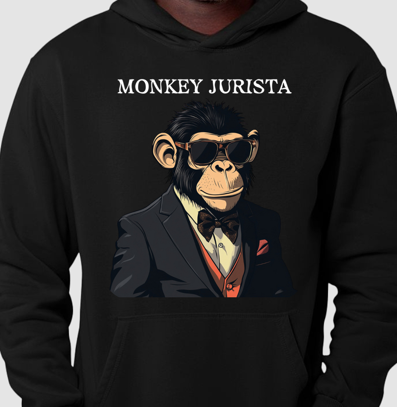 Hoddie Moletom Monkey Vibe