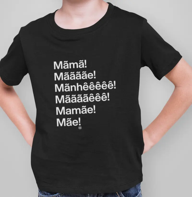 Mãe aos olhos das crianças infantil