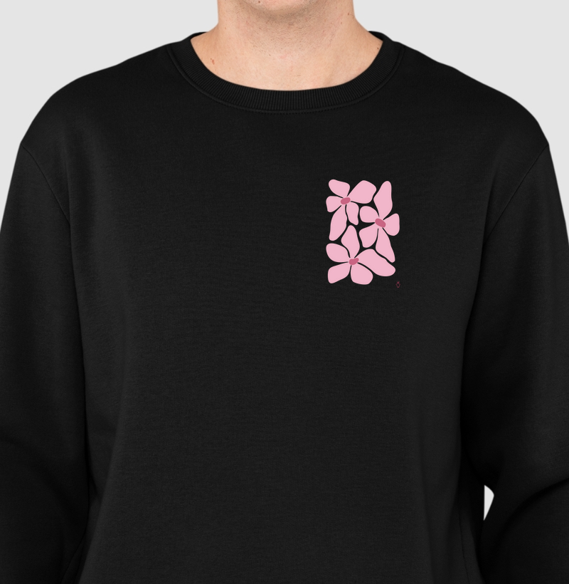 Flores tropicais - bolso