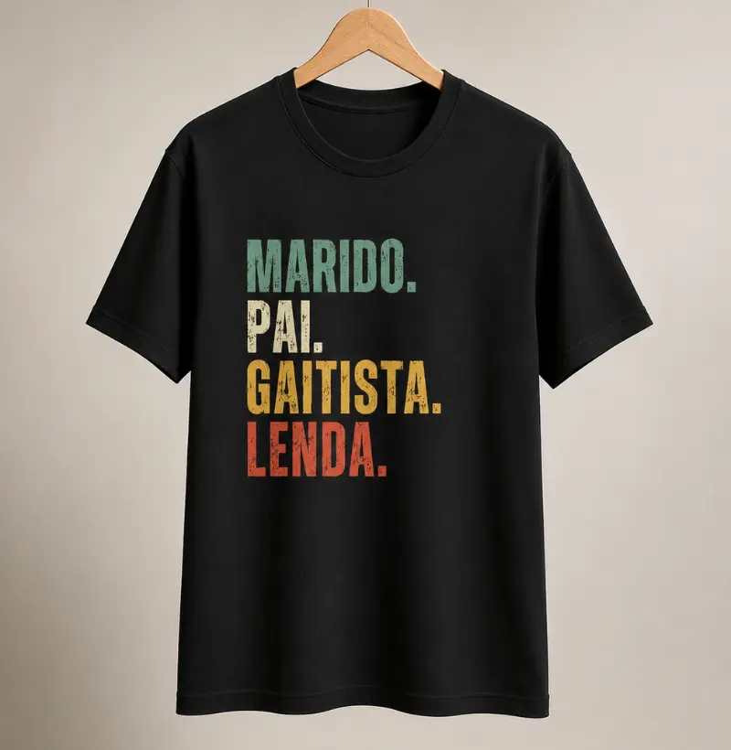 MARIDO. PAI. GAITISTA. LENDA