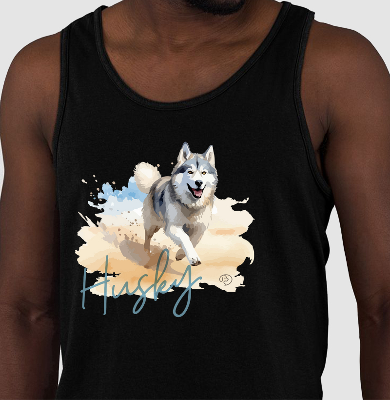 Husky Siberiano Splash