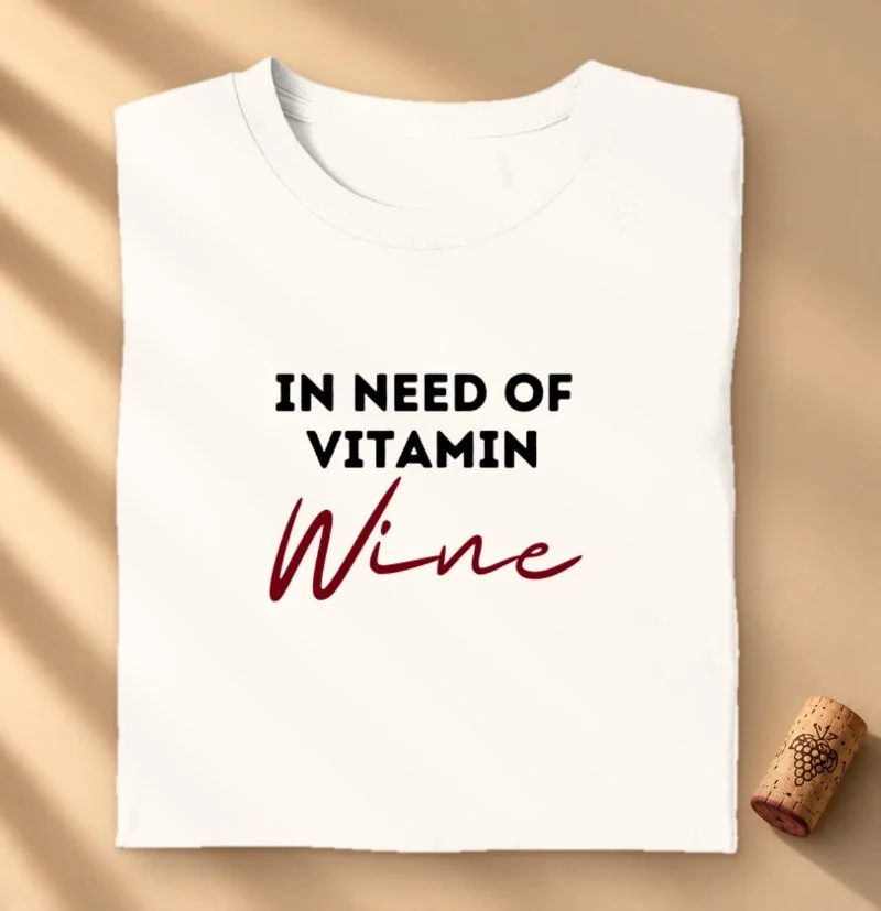 Camiseta Vitamin Wine