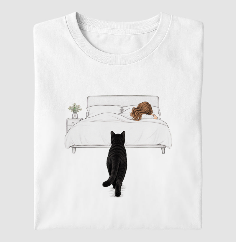Meu Lugar na Cama - Camiseta
