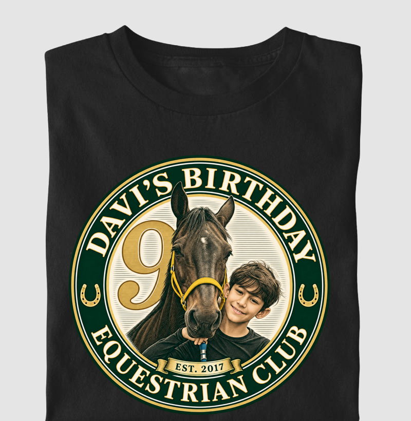 Davi Personalizado  - Camiseta Infantil